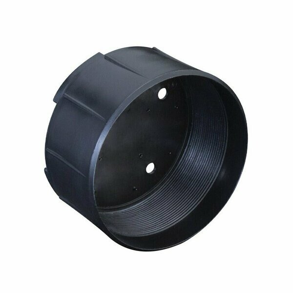 3 1/2in EUE CE PIN STD DUTY BLACK HDPE, Caplugs, Mfr#: NSD-312-EU-CE-P